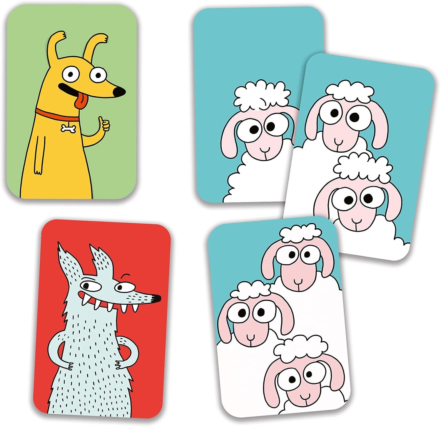 DJeco DJeco Card Game Swip' Sheep