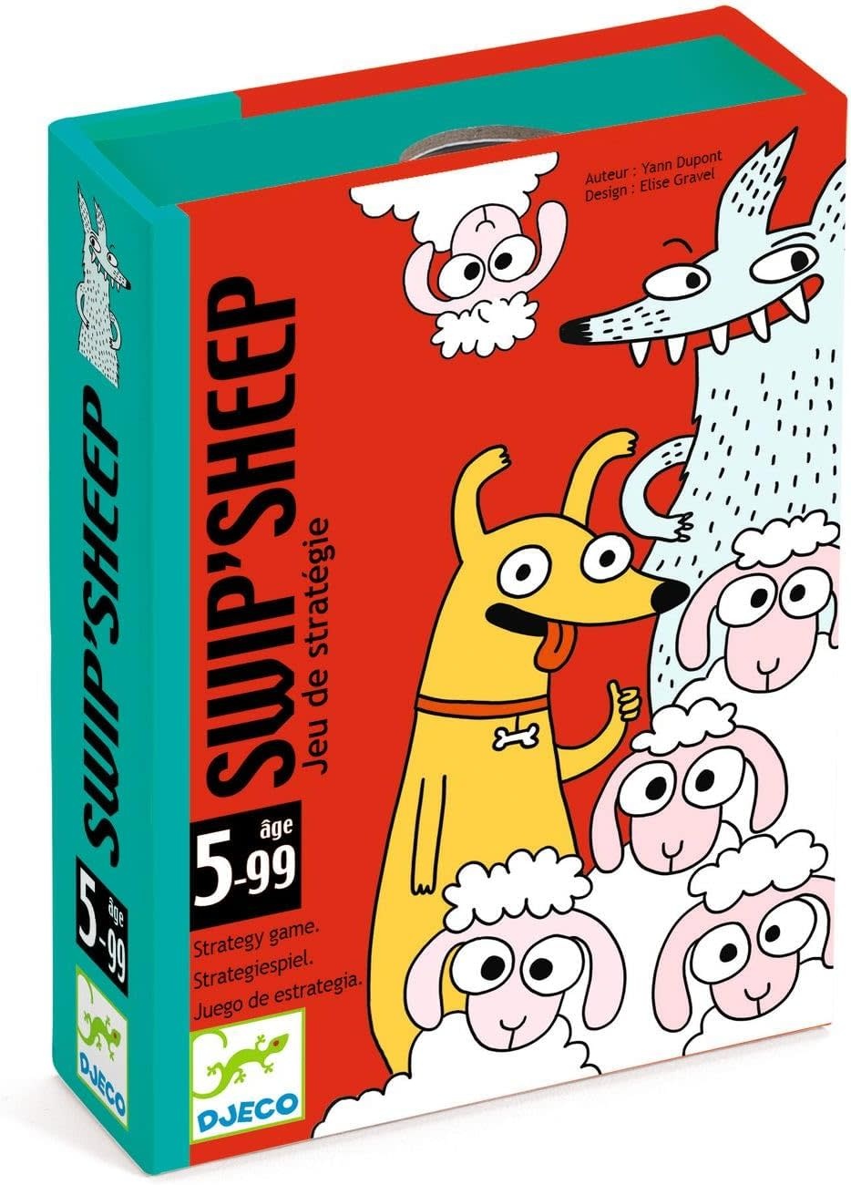 DJeco DJeco Card Game Swip' Sheep