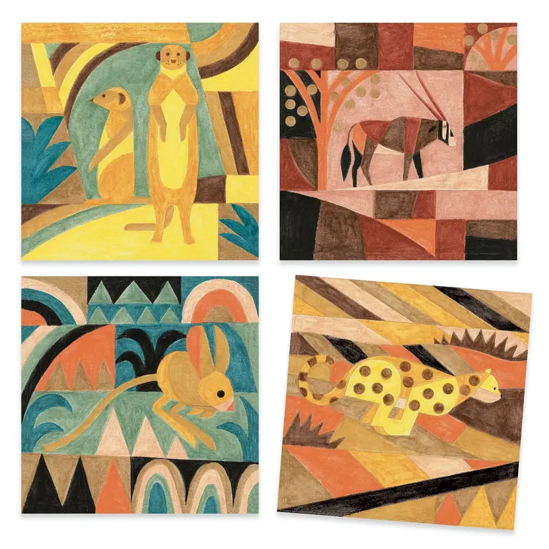 Djeco Inspired By Paul Klee: Desert Watercolour