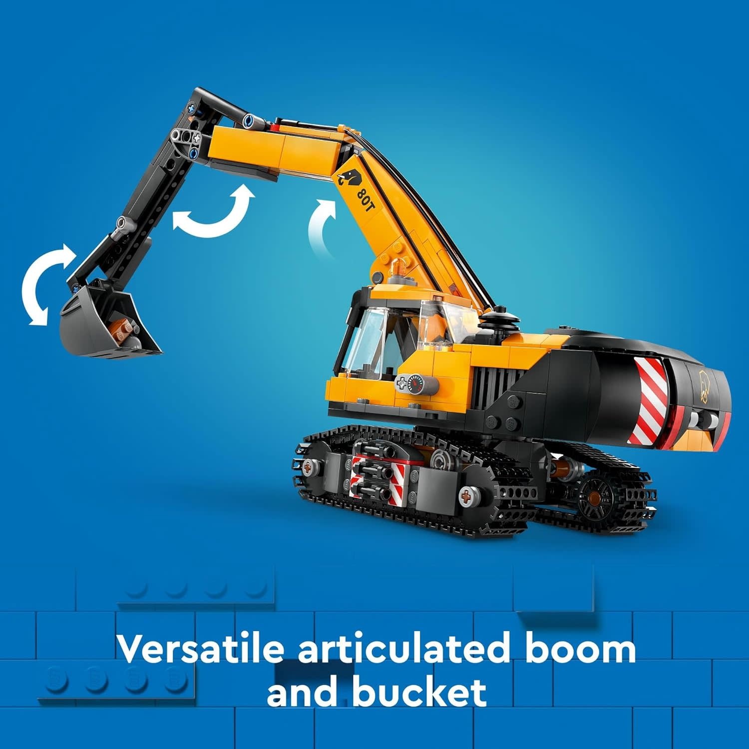 Lego Lego City Yellow Construction Excavator