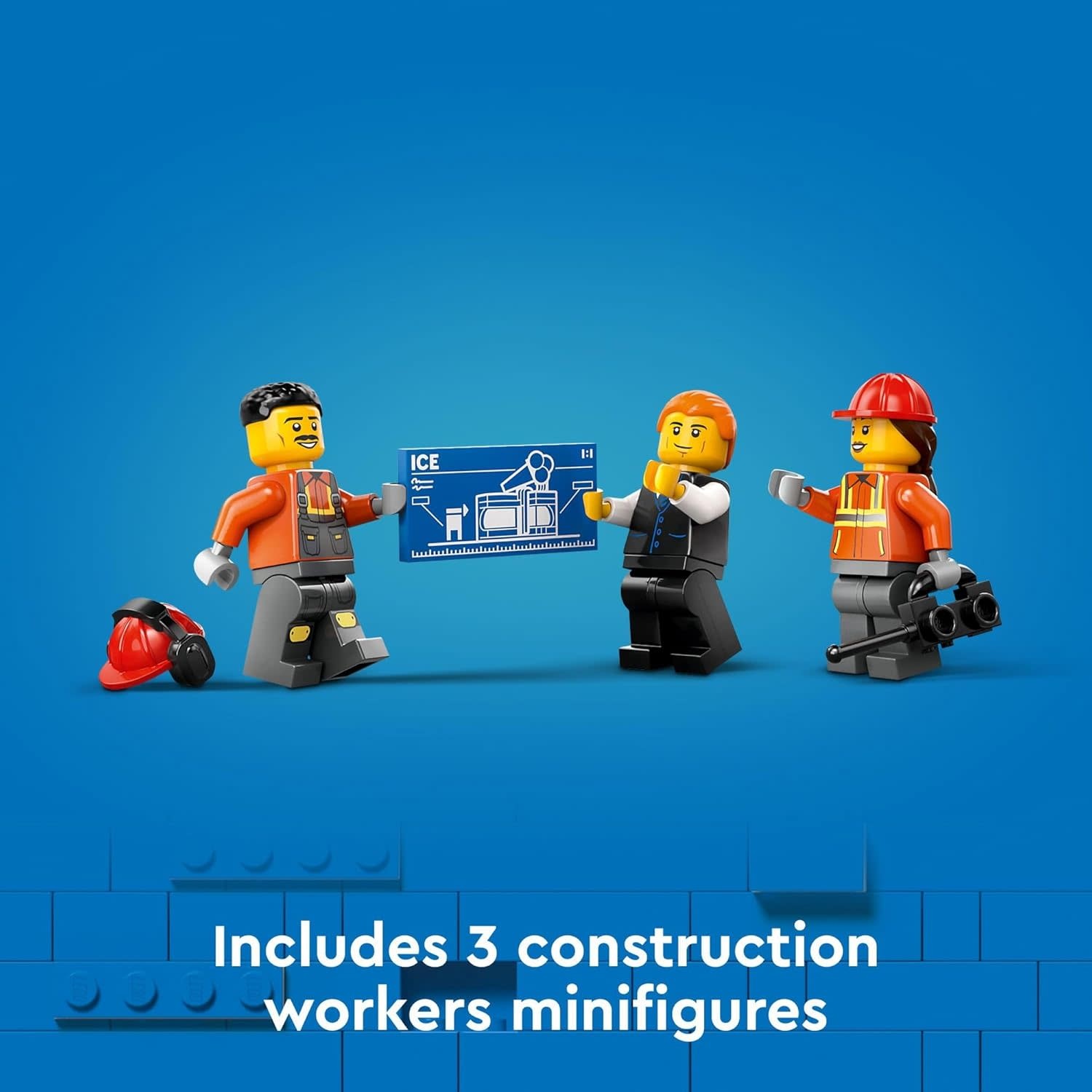 Lego Lego City Yellow Construction Excavator