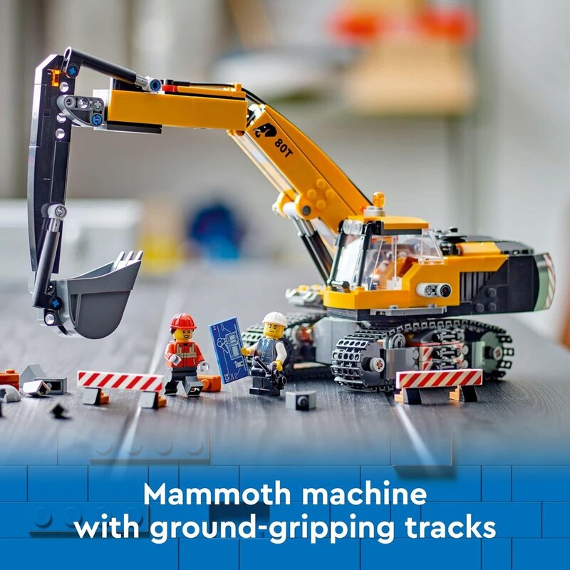Lego Lego City Yellow Construction Excavator