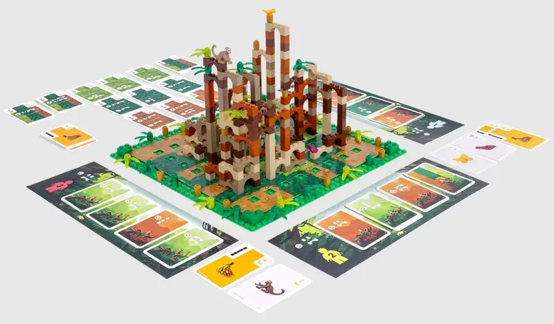Lego Monkey Palace Board Game