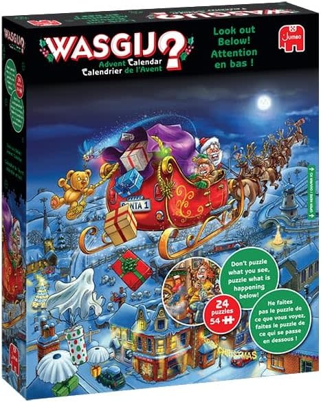 Wasgij Puzzle 24x54pc Advent Calendar