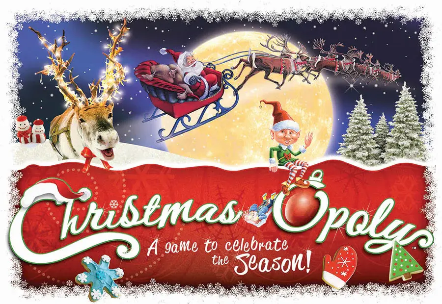 Outset Christmas-Opoly Game