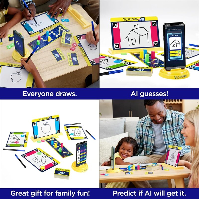 Mattel Pictionary vs AI Game