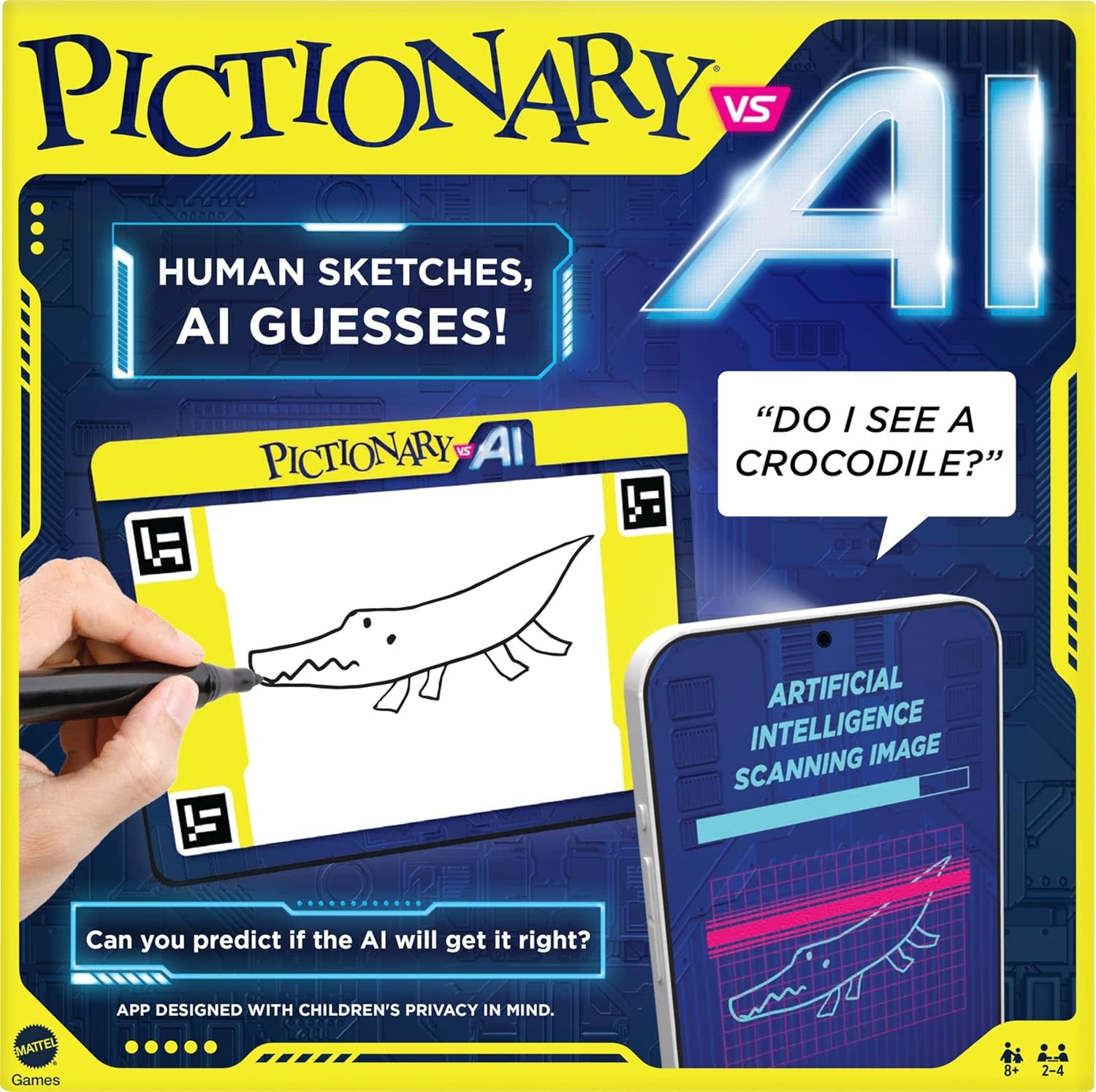 Mattel Pictionary vs AI Game