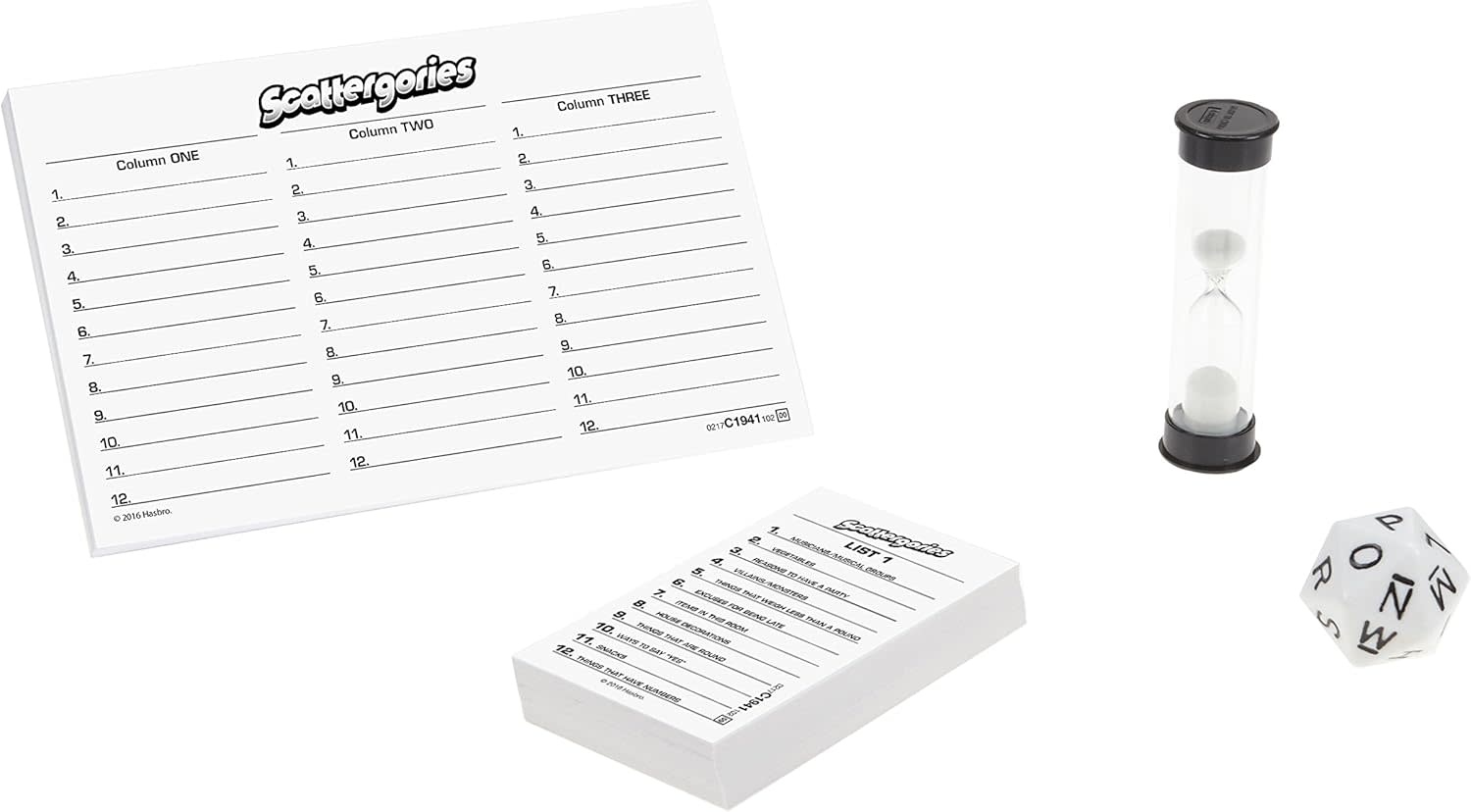 Hasbro Scattergories Game