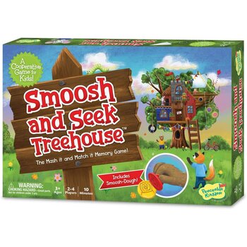 Peaceable Kingdom Smoosh and Seek Tree House Game