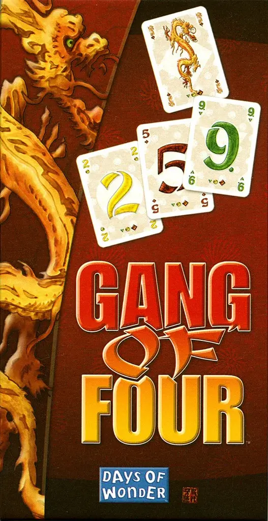 Days of Wonder Gang of Four Card Game