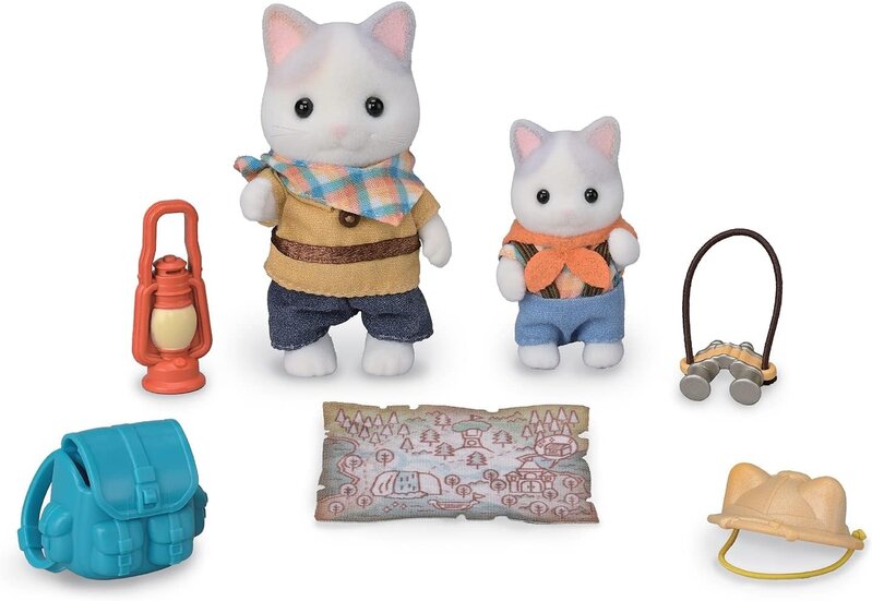 Calico Critters Calico Critters Exciting Exploration Set Latte Cat Brother & Baby