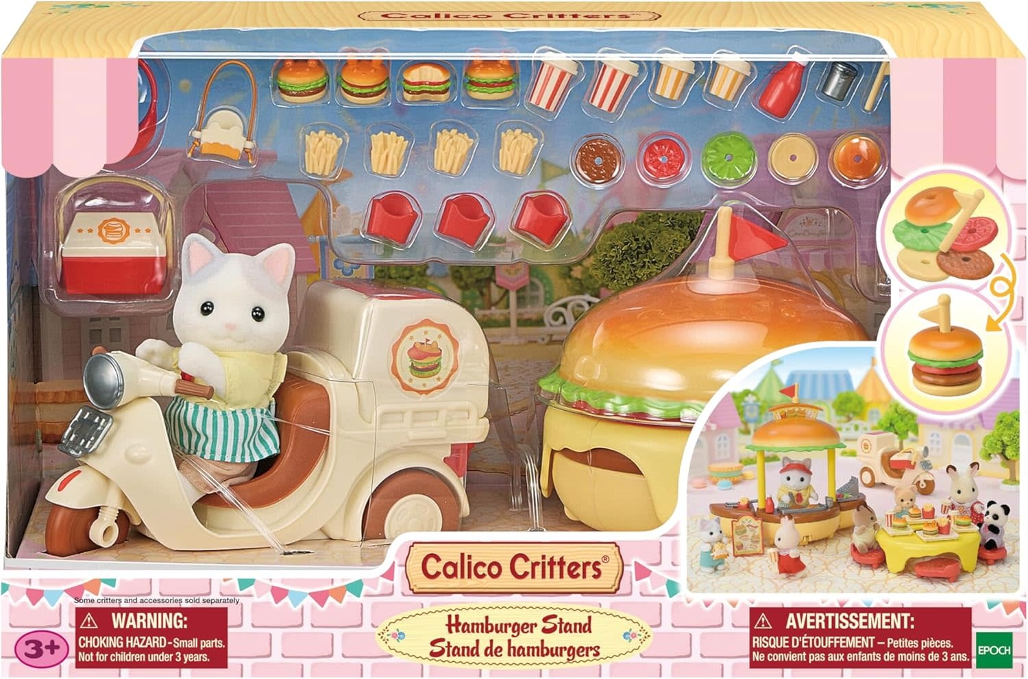Calico Critters Calico Critters Hamburger Stand