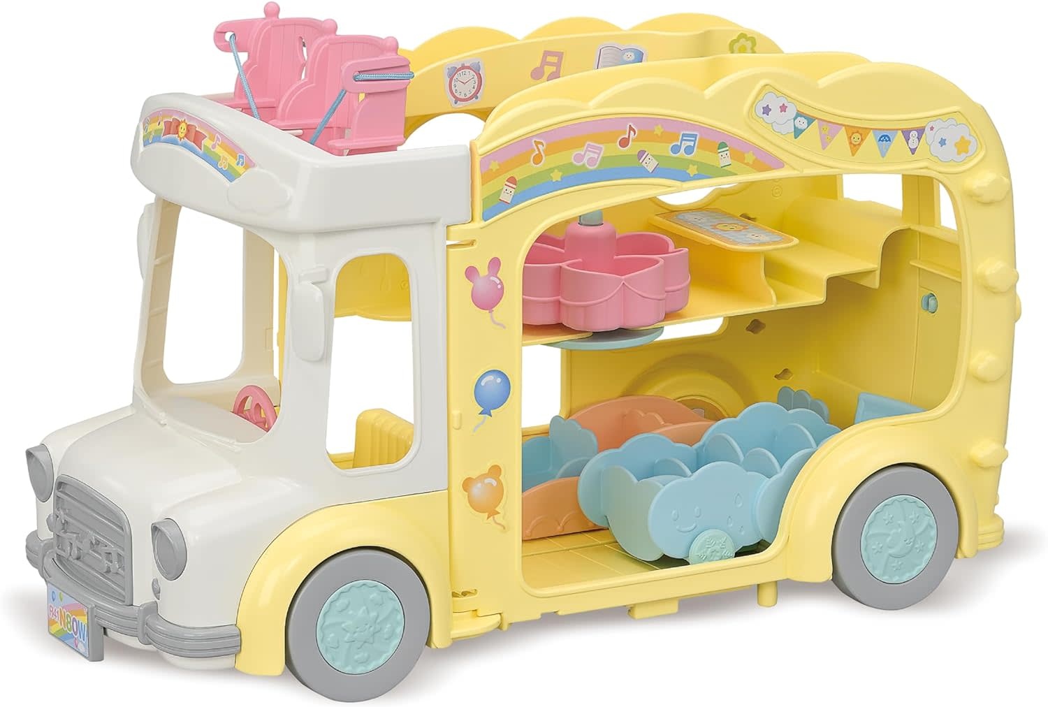 Calico Critters Calico Critters Rainbow Fun Nursery Bus