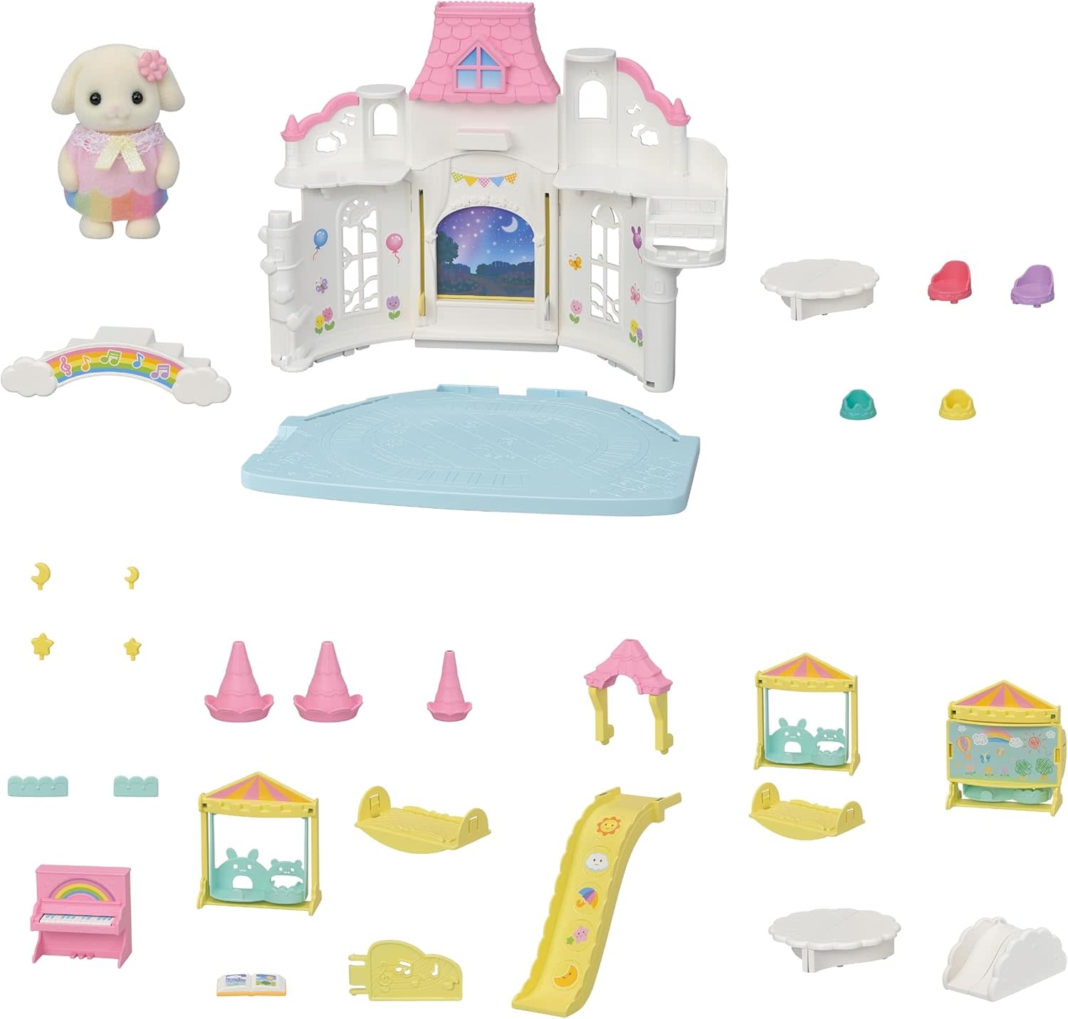 Calico Critters Calico Critters Sunny Castle Nursery