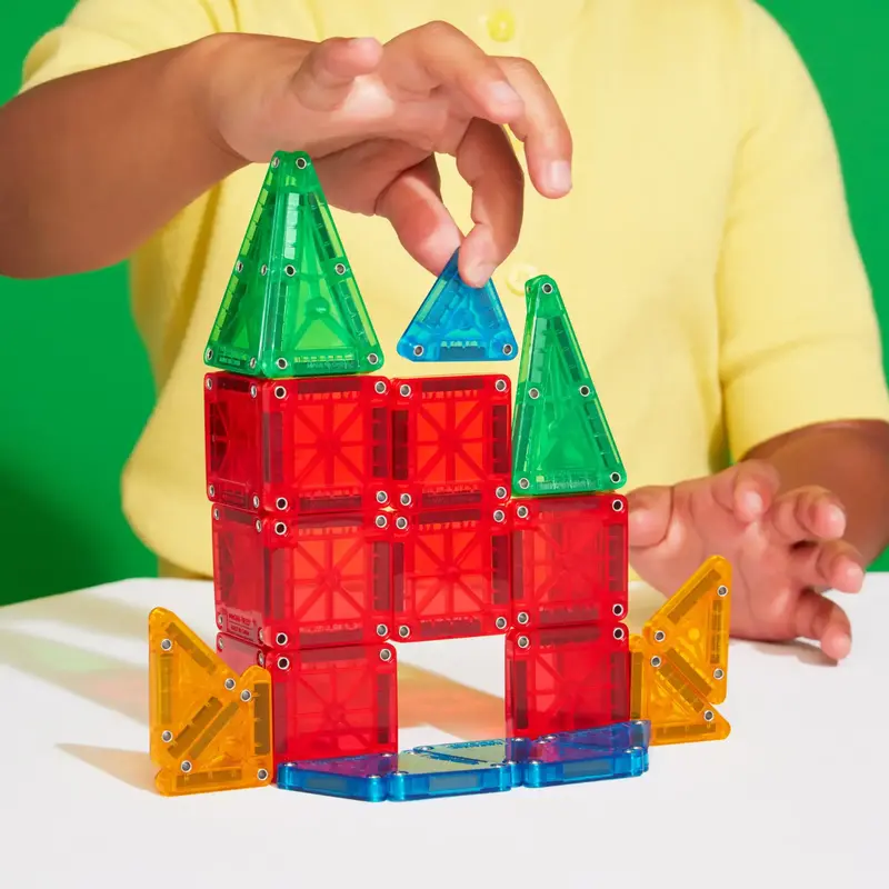 Magna-Tiles Magna-Tiles MicroMAGS Travel Set 26 piece set