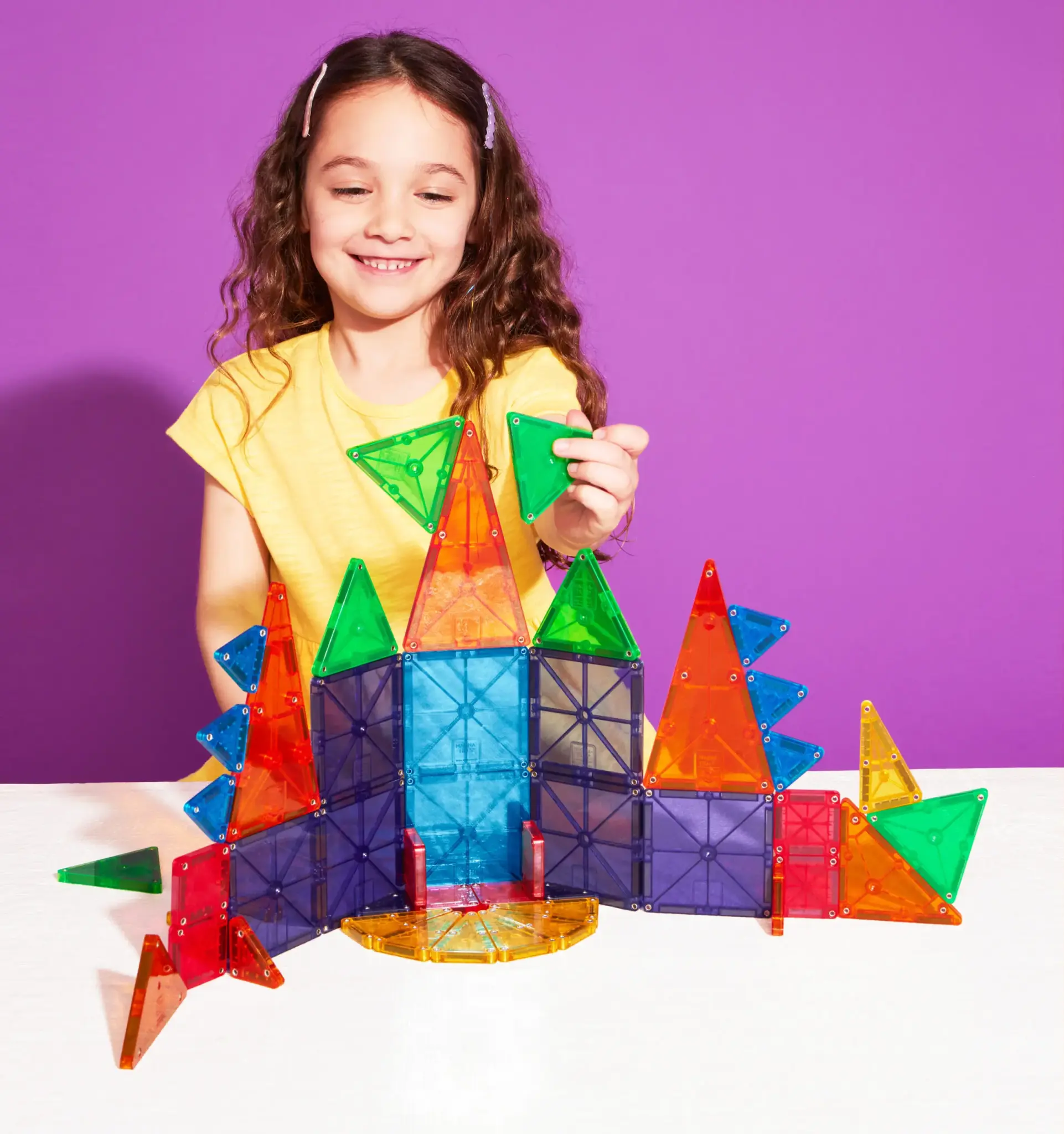 Magna-Tiles Magna-Tiles Combo + MicroMAGS 46 Piece Set