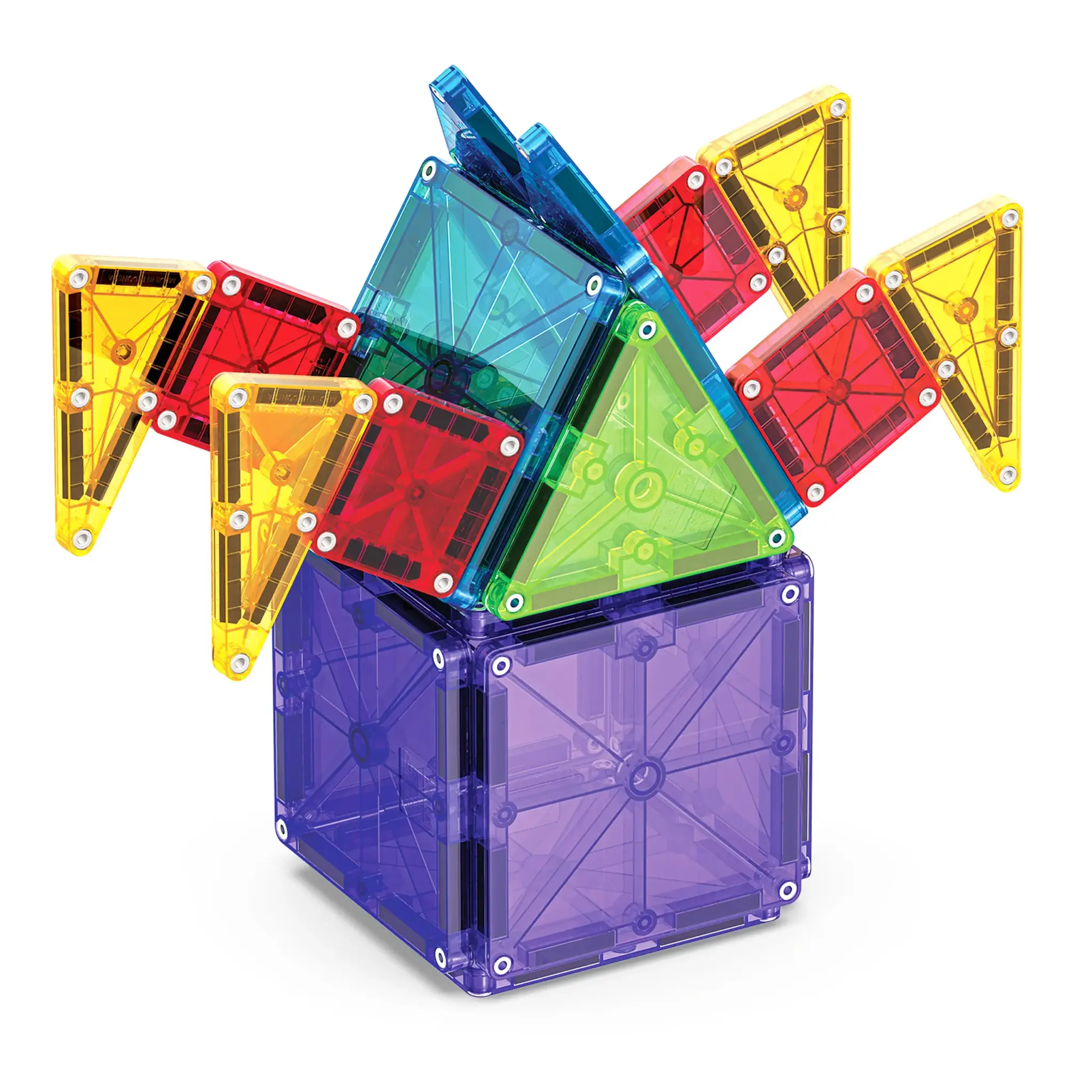 Magna-Tiles Magna-Tiles Combo + MicroMAGS 46 Piece Set