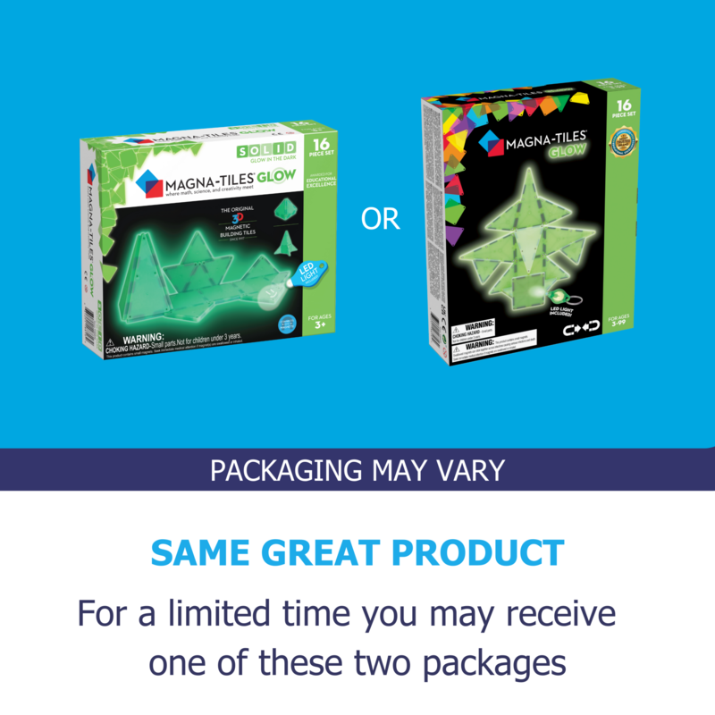 Magna-Tiles Magna-Tiles Glow 16-Piece Set