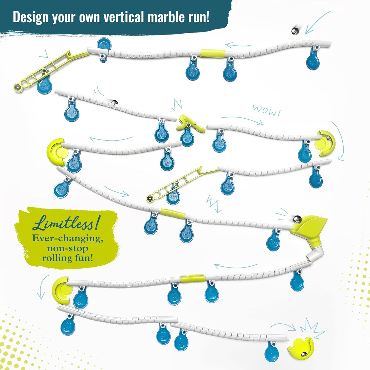 Thames & Kosmos Gecko Run Marble Run Starter Set