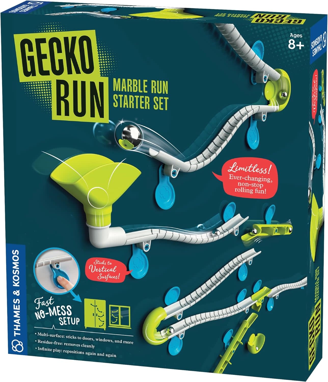 Thames & Kosmos Gecko Run Marble Run Starter Set