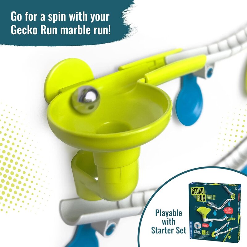 Thames & Kosmos Gecko Run Marble Run Twister Expansion