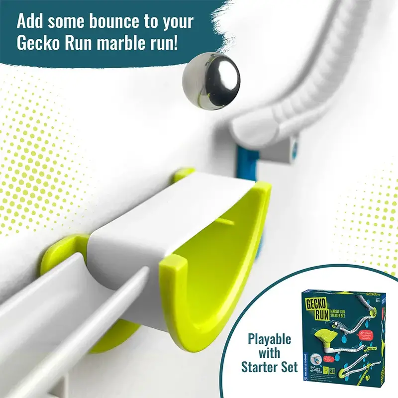 Thames & Kosmos Gecko Marble Run Expansion: Bounce & Fly