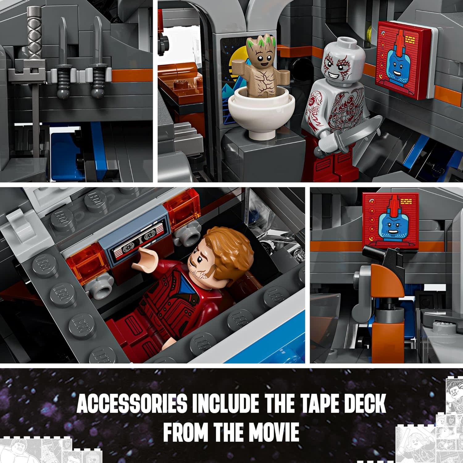 Lego Super Heros Guardians of the Galaxy: The Milano Minds Alive