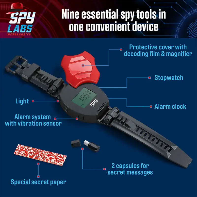 Thames & Kosmos Thames & Kosmo's Spy Labs: 9 in 1 Spy Watch