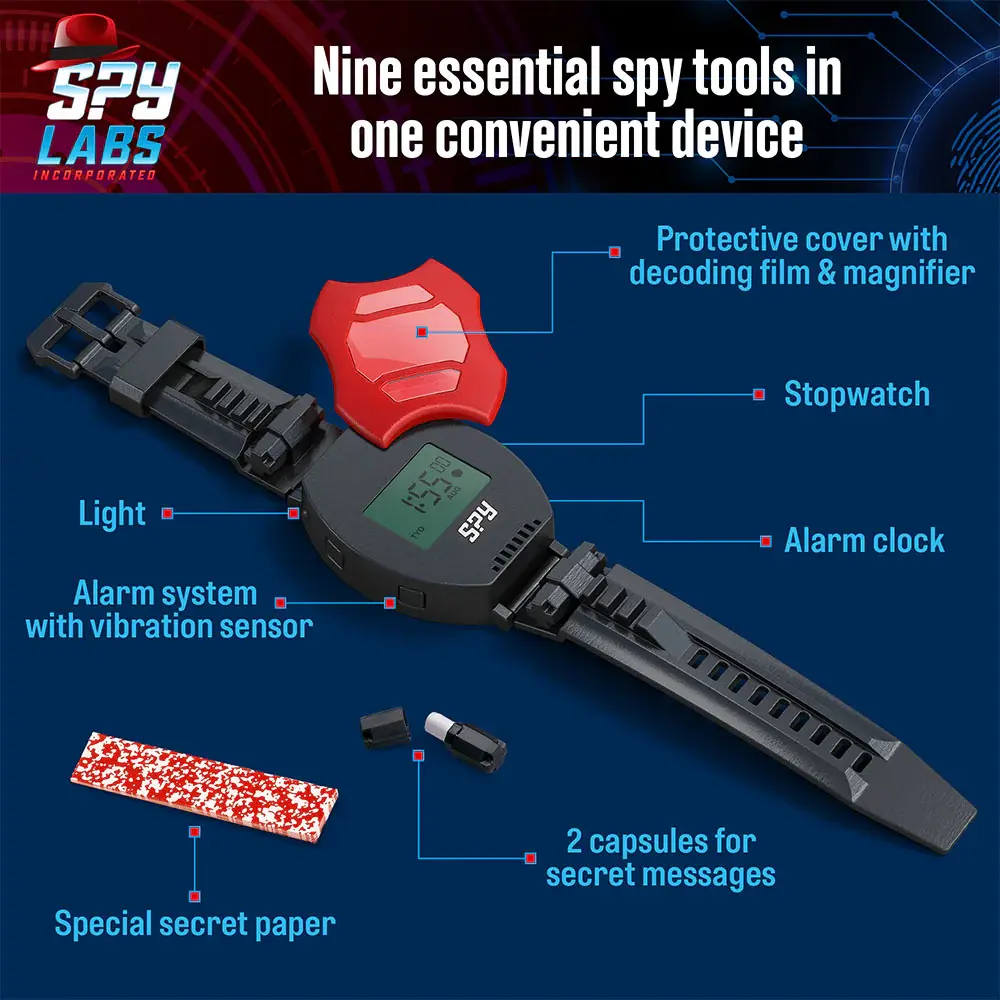 Thames & Kosmos Thames & Kosmo's Spy Labs: 9 in 1 Spy Watch