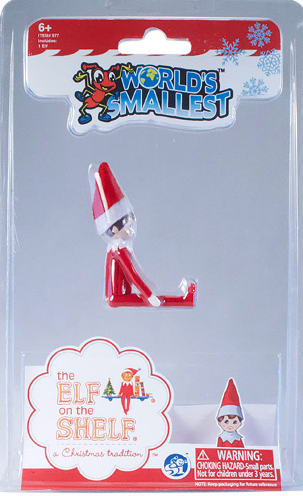 World's Smallest World's Smallest Elf on a Shelf