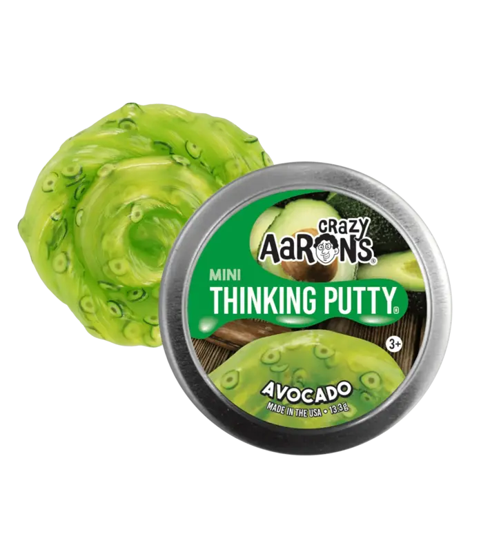 Crazy Aaron Crazy Aaron's Thinking Putty Mini Tin Avocado