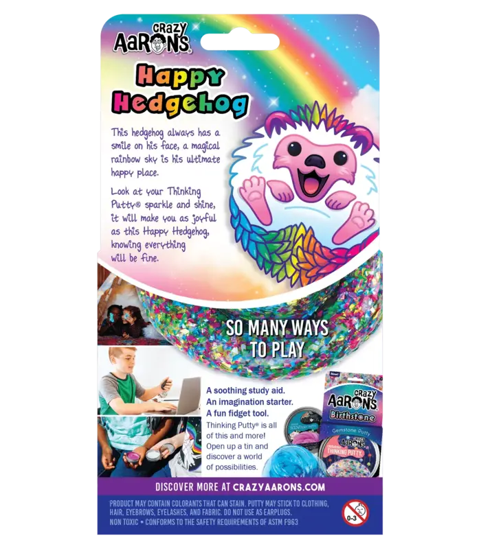 Crazy Aaron Crazy Aaron's Putty Happy Hedgehog
