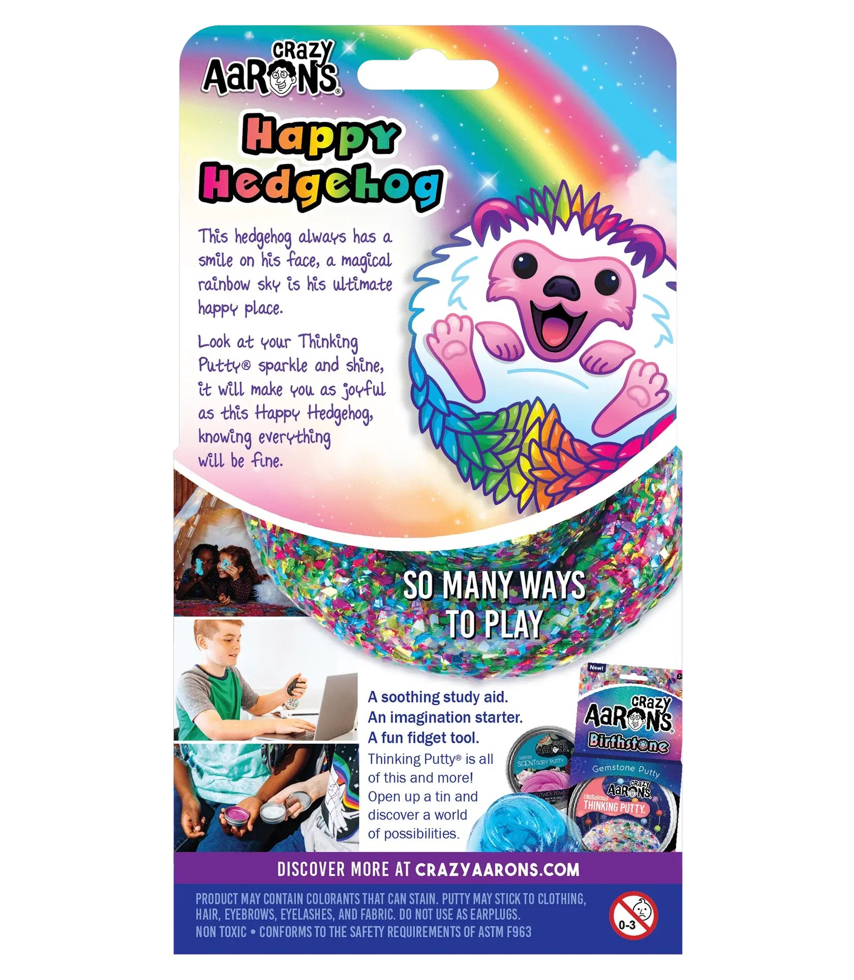 Crazy Aaron Crazy Aaron's Putty Happy Hedgehog