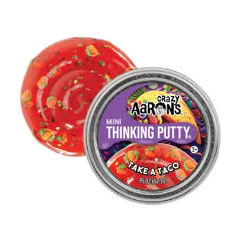 Crazy Aaron Crazy Aaron's Thinking Putty Mini Tin Take a Taco