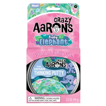 Crazy Aaron Crazy Aaron's Thinking Putty Baby Elephant