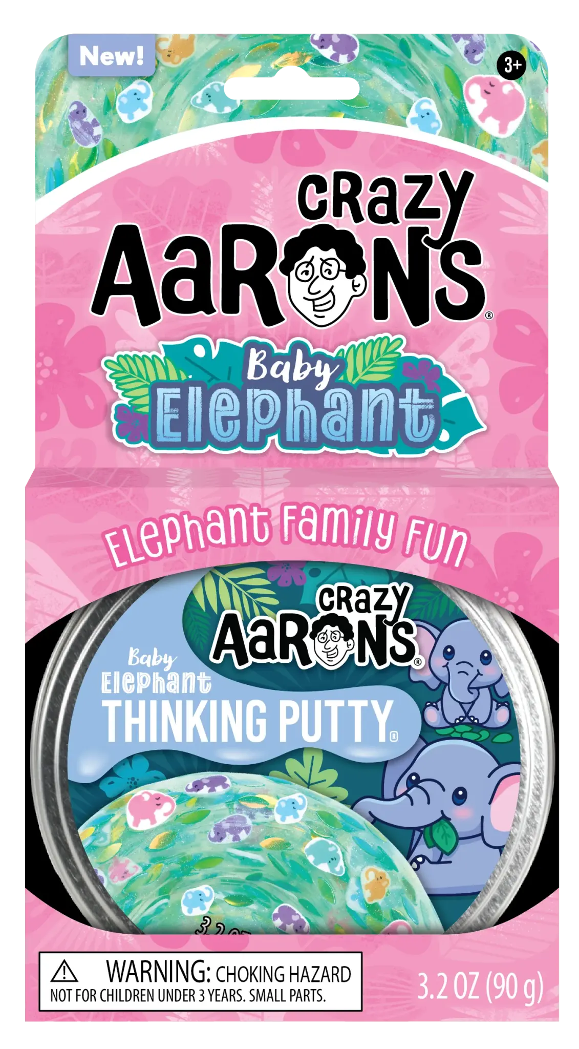 Crazy Aaron Crazy Aaron's Thinking Putty Baby Elephant