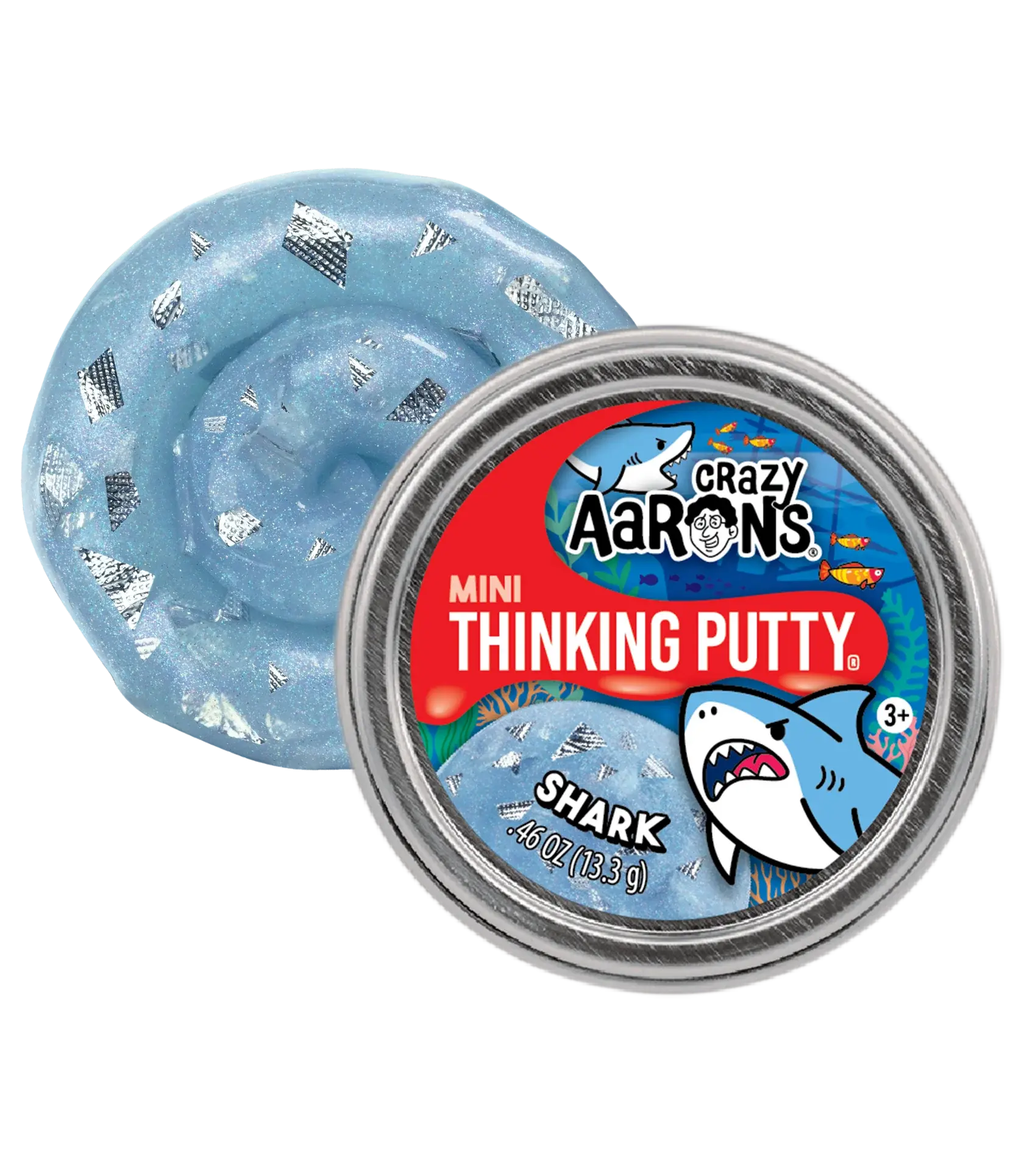 Crazy Aaron Crazy Aaron's Thinking Putty Mini Tin Shark