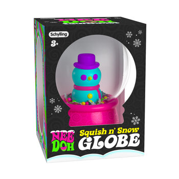 Nee Doh Squish N' Snow Globe