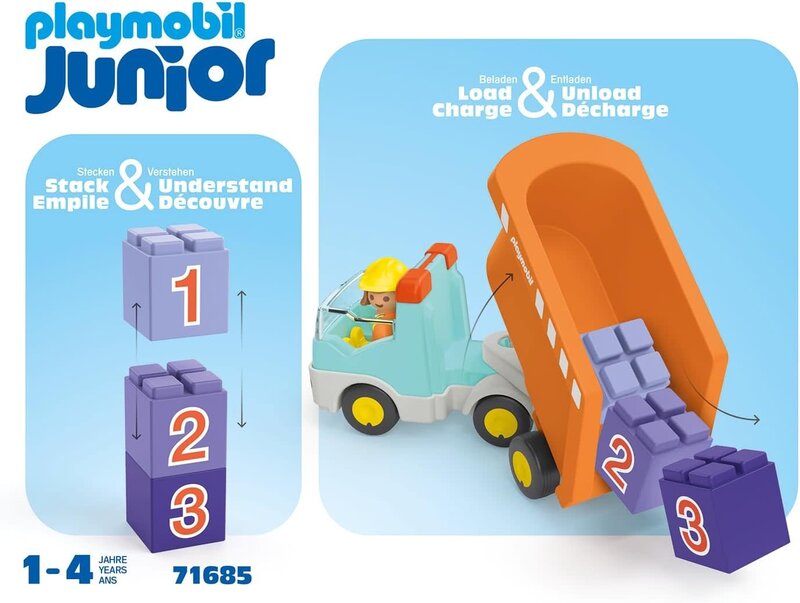 Playmobil Playmobil Junior Dump Truck