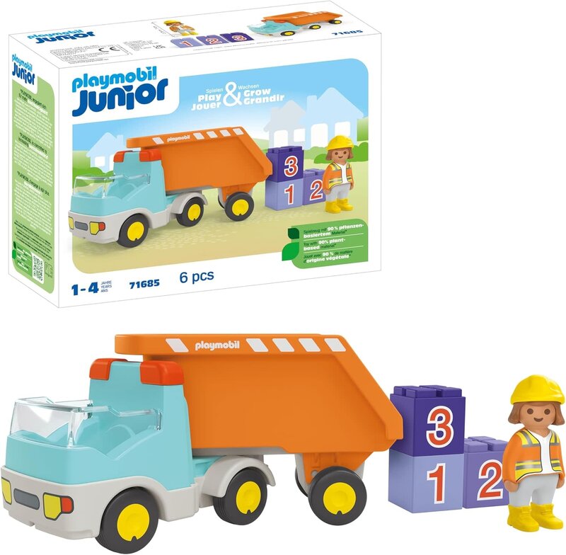 Playmobil Playmobil Junior Dump Truck