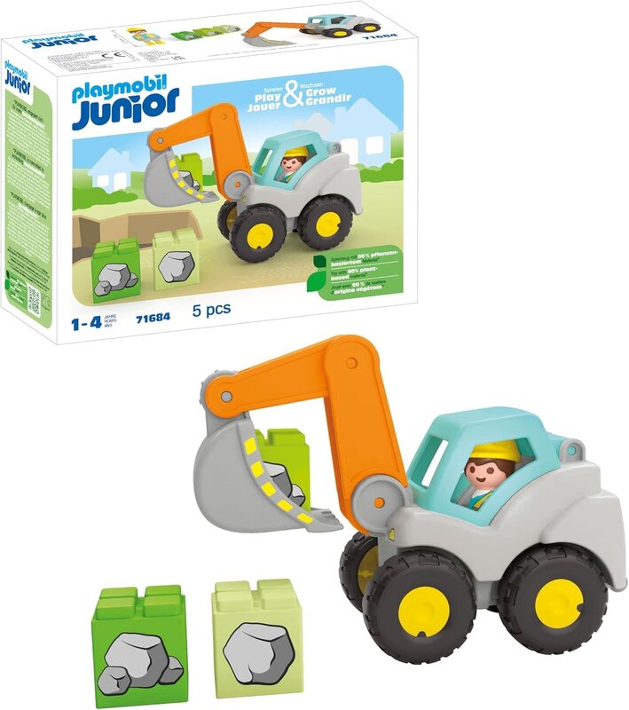 Playmobil Playmobil Junior Shovel Excavator