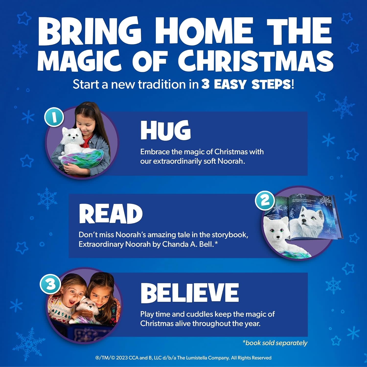 Elf on the Shelf Extraordinary Noorah Arctic Fox Plush