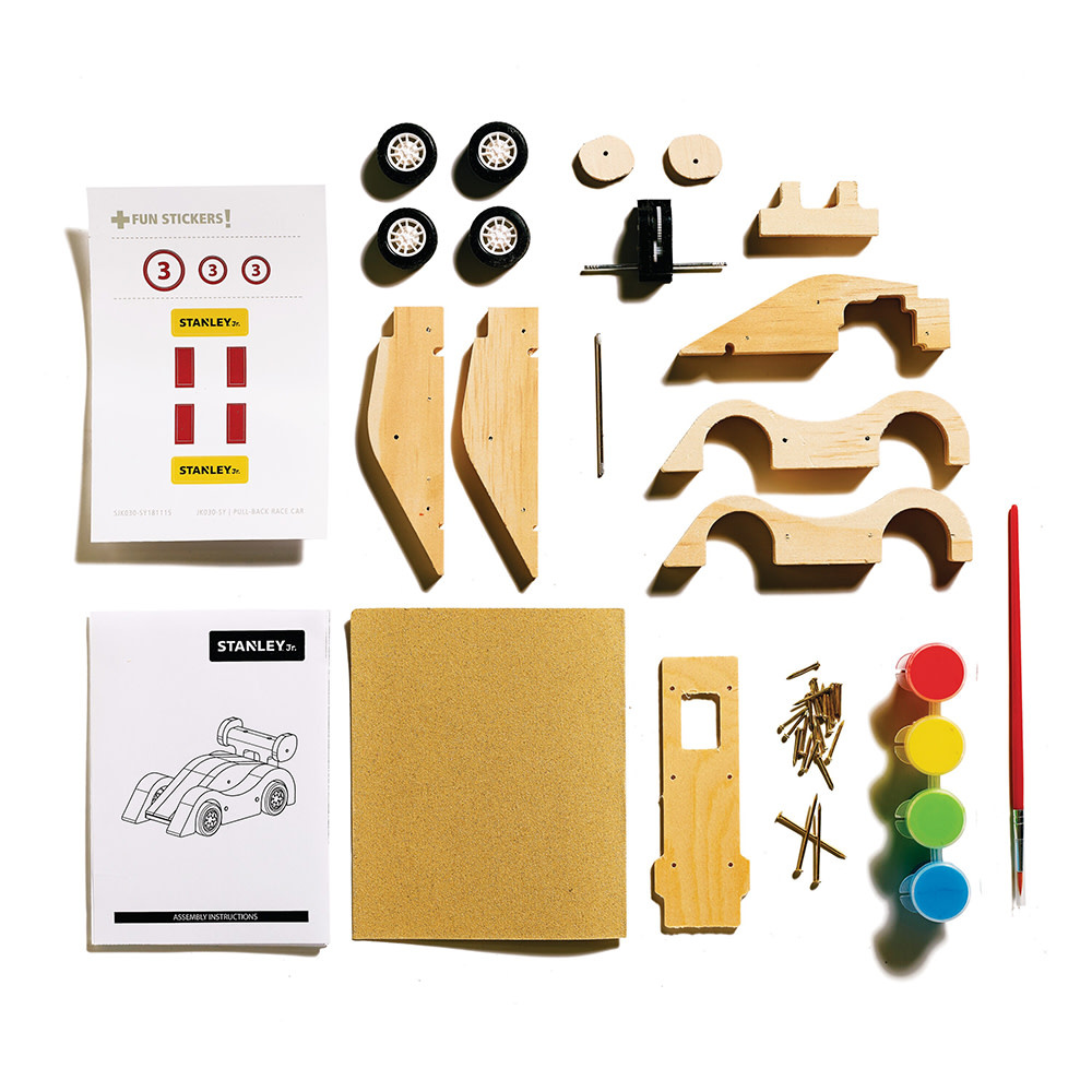 Stanley Jr. Pull Back Sports Car Kit
