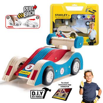 Stanley Jr. Pull Back Sports Car Kit