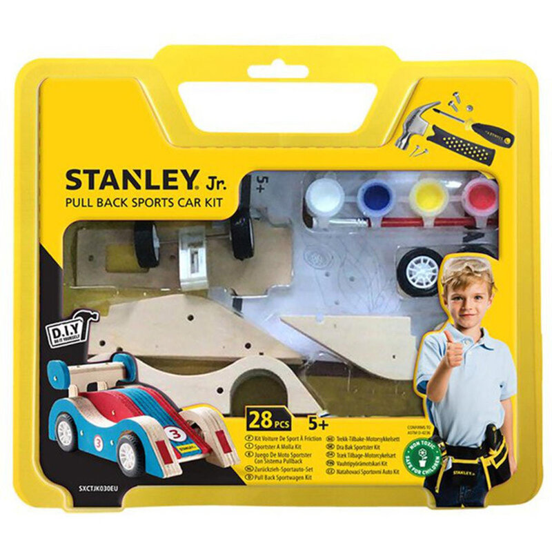 Stanley Jr. Pull Back Sports Car Kit