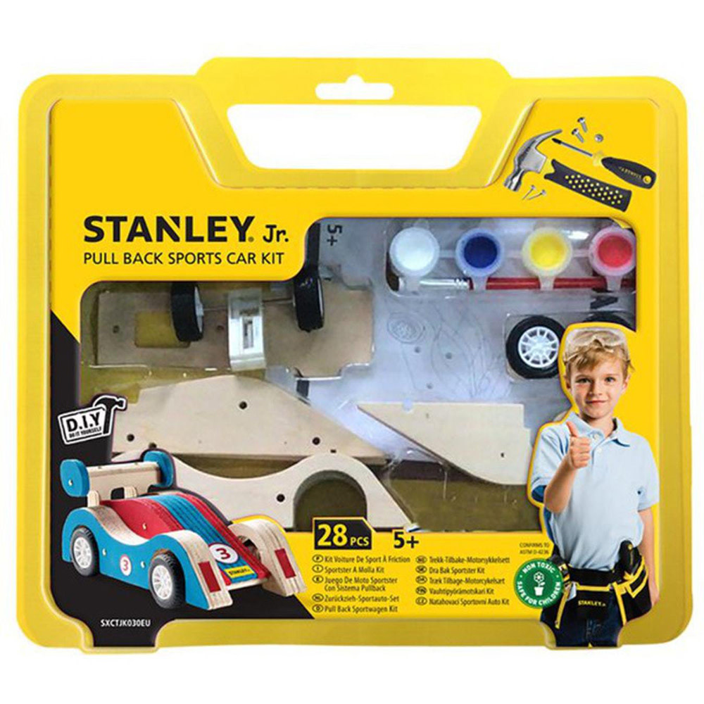 Stanley Jr. Pull Back Sports Car Kit