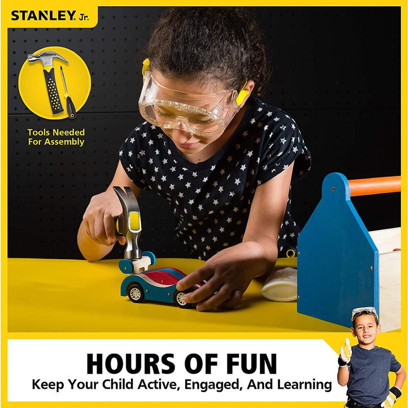 Stanley Jr. Pull Back Sports Car Kit