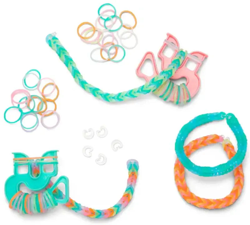 Rainbow Loom Glow Party Treasure Box
