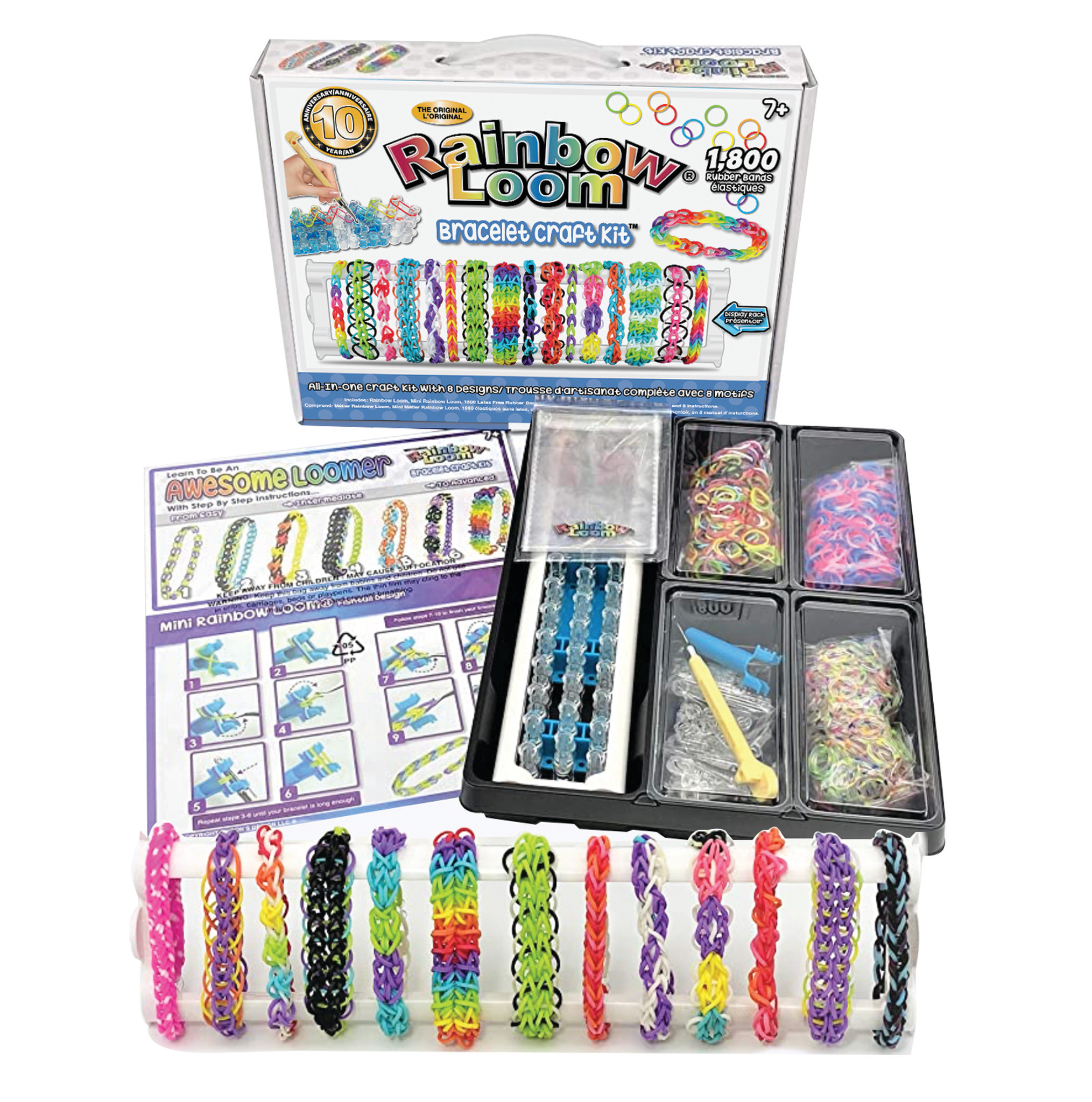 Rainbow Loom Bracelet Craft Kit