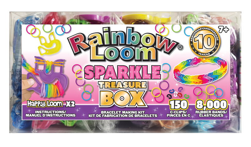 Rainbow Loom Treasure Box Sparkle